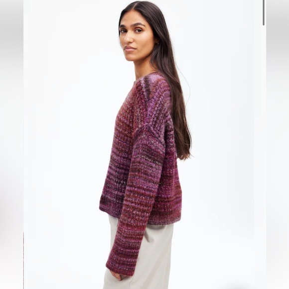 Madewell // NWOT Space-Dyed Crewneck Sweater - Picture 3 of 7